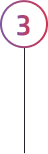 progress icon number three of four vertical