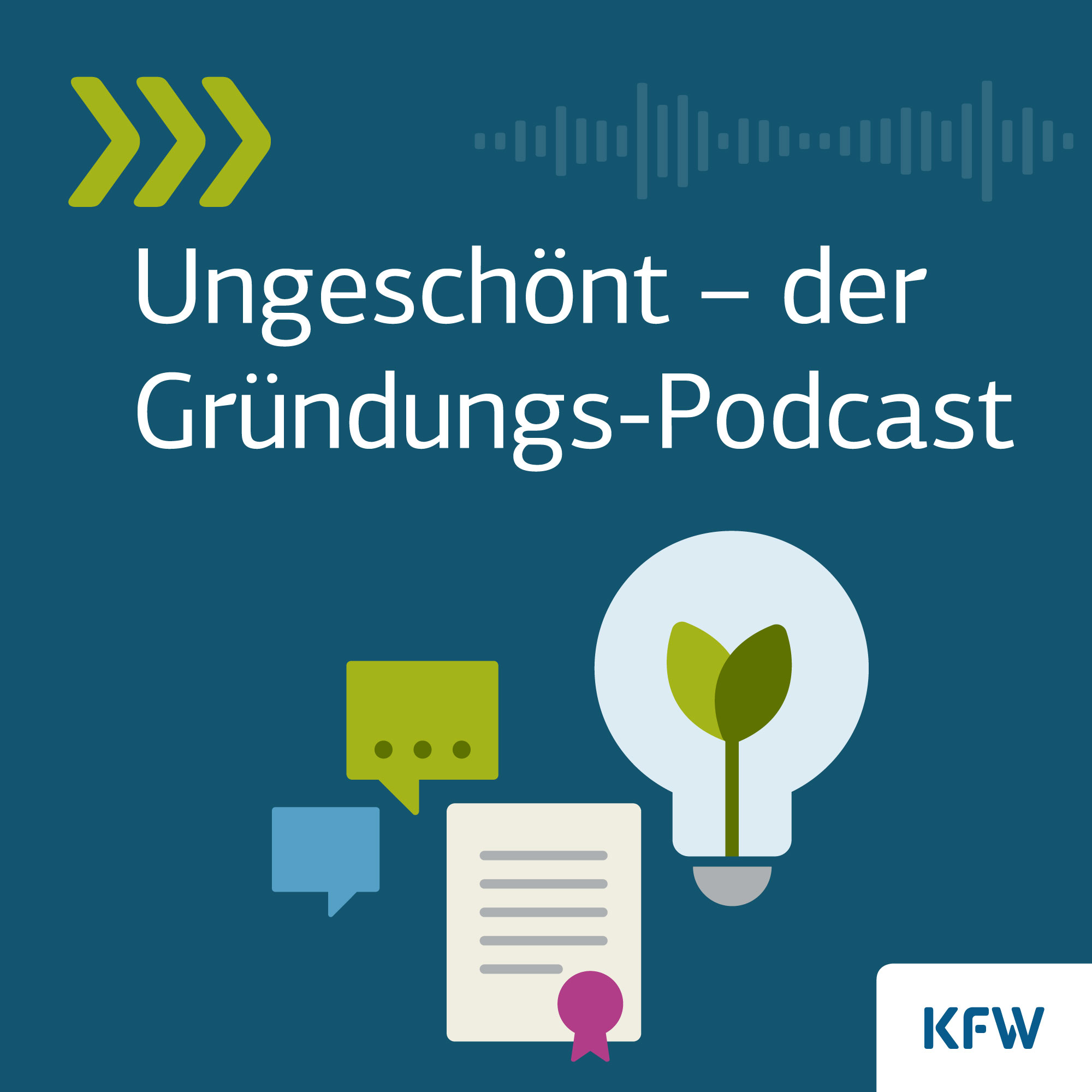 Logo KfW Podcast Ungeschönt