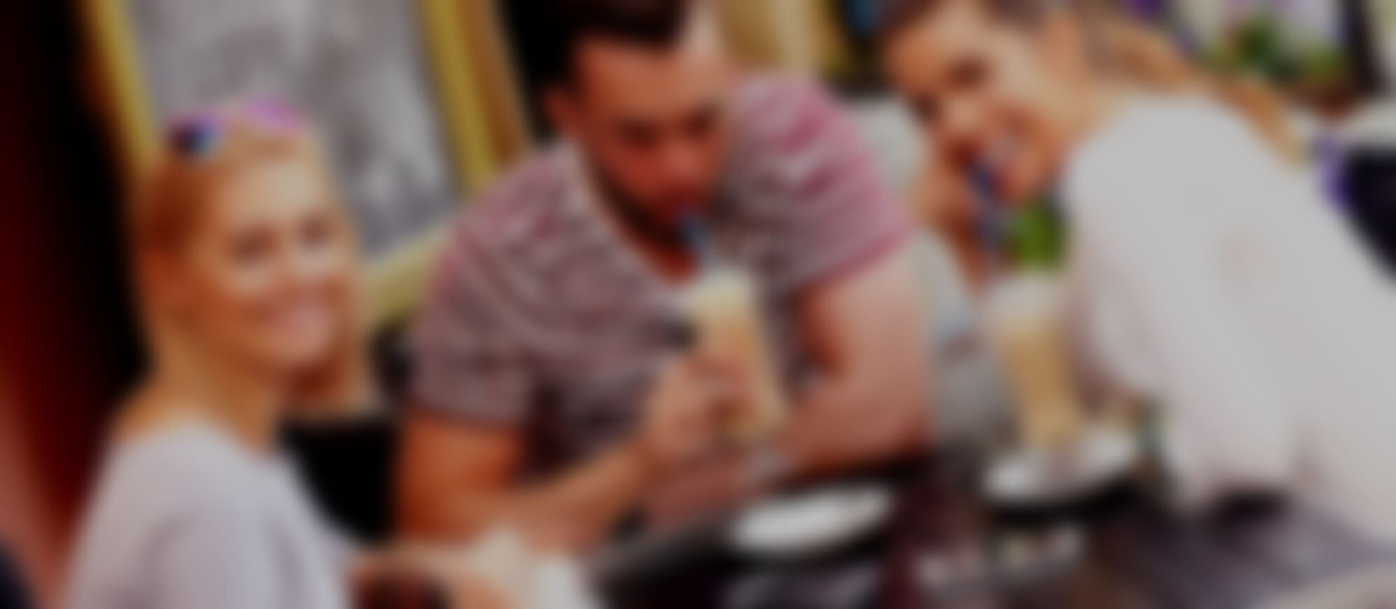 Businessplan Bar blurred