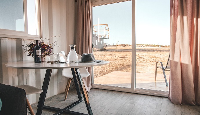 Hotelzimmer innen