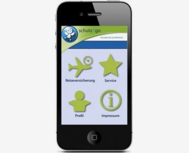 Iphone 4 mit schutz2go