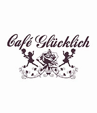 Logo vom Café Glücklich in Wismar