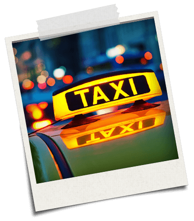 Polaroid Taxischild